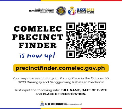 precinct finder version 1.0 10.1|How to Find Your Voting Precinct With the COMELEC Precinct Finder.